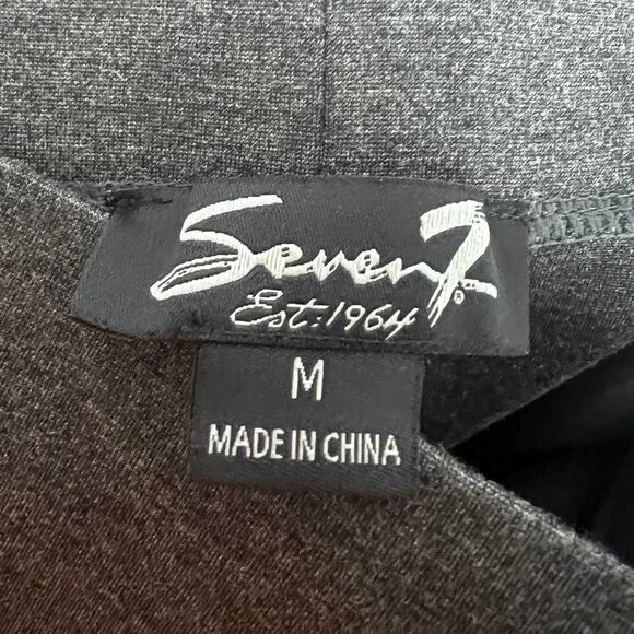 Seven7 Women's M Career Office High Rise Ponte Knit Ankle Skinny Dress Pants - Picture 5 of 10